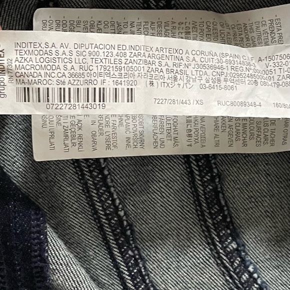 Zara 🌺 Strapless Denim Dress - Picture 6 of 13